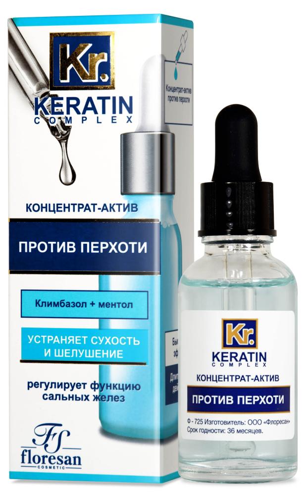 Концентрат-актив для волос Floresan против перхоти, 30 мл