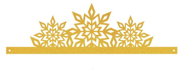 

Корона NN диадема снежинка