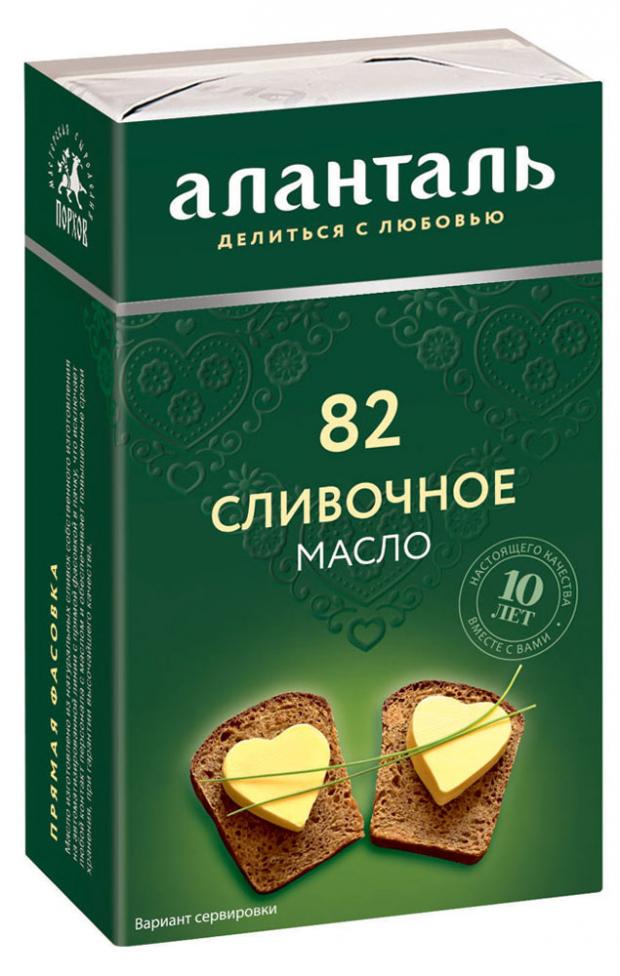 

Масло сливочное Аланталь Традиционное 82,5% БЗМЖ, 150 г