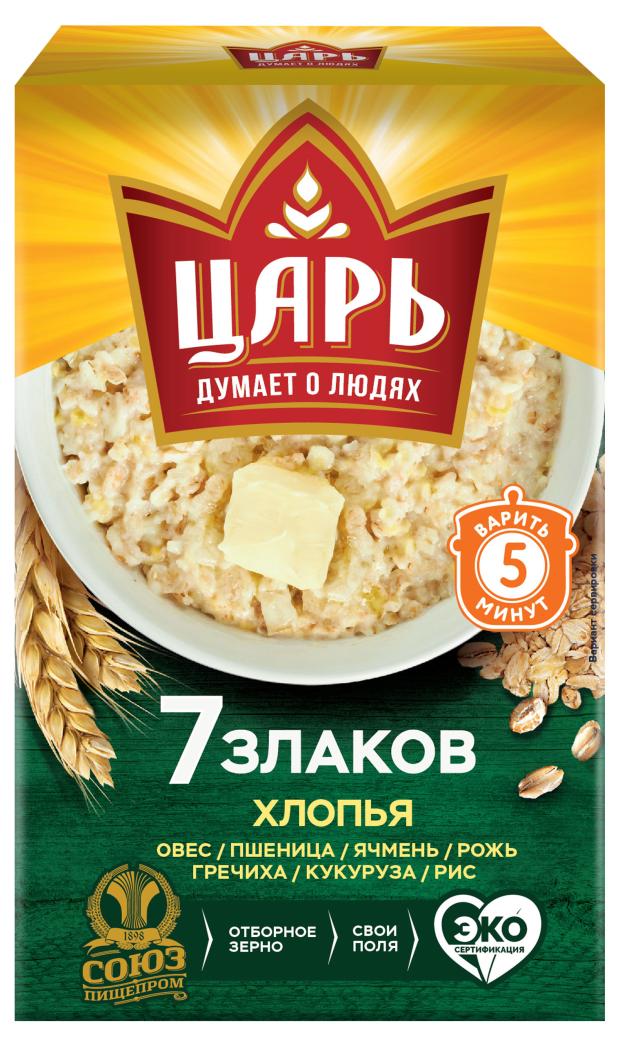 Хлопья ЦАРЬ 7 злаков, 400 г