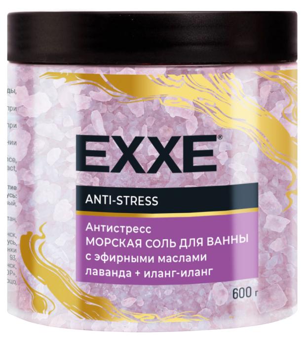 

Cоль для ванны морская Exxe Антистресс, 600 г
