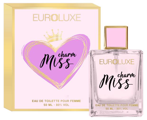 Туалетная вода женская EUROLUXE Miss charm, 50 мл