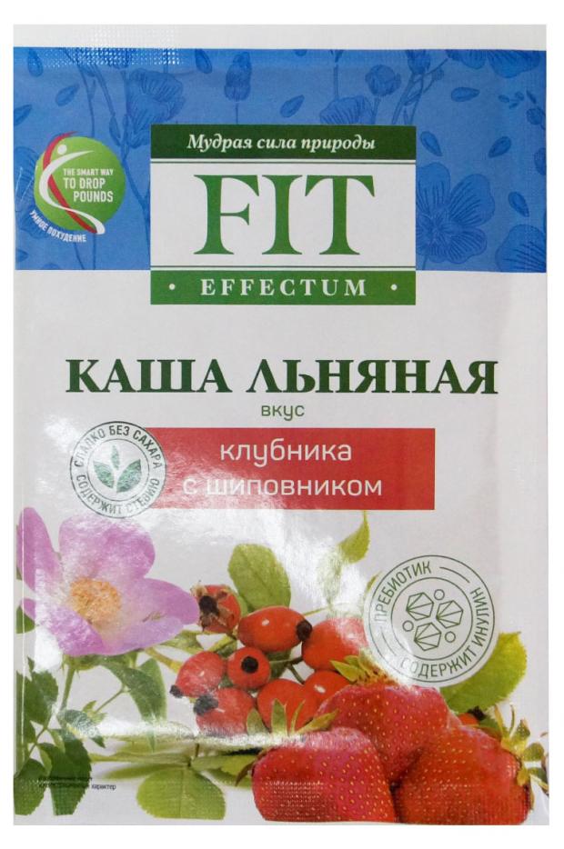 

Каша льняная Fit Effectum со вкусом клубники и шиповника, 25 г