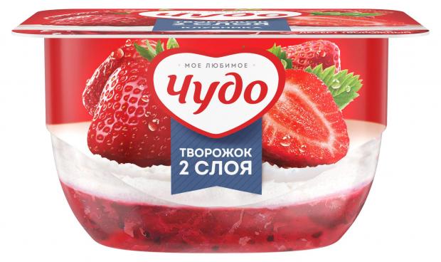 

Творожок Чудо воздушный клубника 4.2%, 100 г