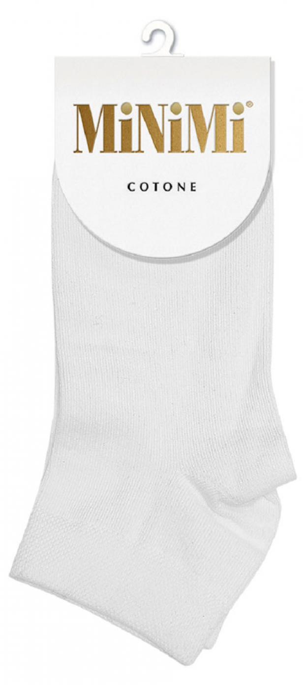 Носки женские Minimi COTONE 1201 bianco, р. 39/41
