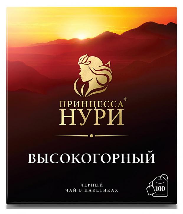 чай травяной принцесса ява премиум улун в пакетиках 100 шт Чай черный Принцесса Нури Высокогорный в пакетиках, 100 шт