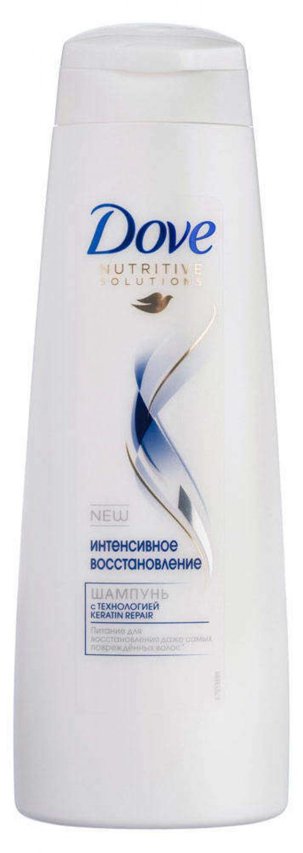 Шампунь для волос Dove Nutritive Solutions Интенсивное восстановление, 250 мл