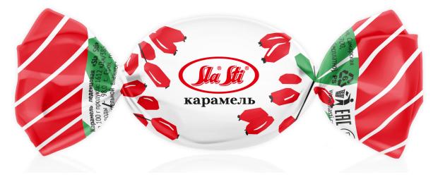 Карамель Sla Sti леденцовая с барбарисовым вкусом, вес
