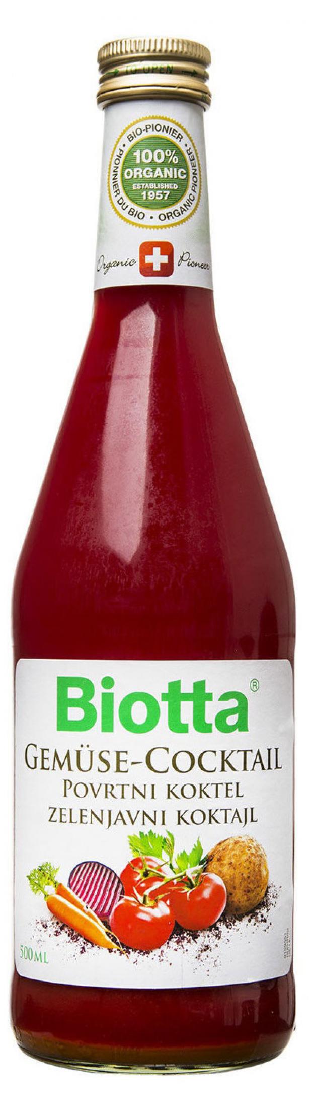 

Сок Biotta BIO Мультиовощной с пряными травами, 500 мл
