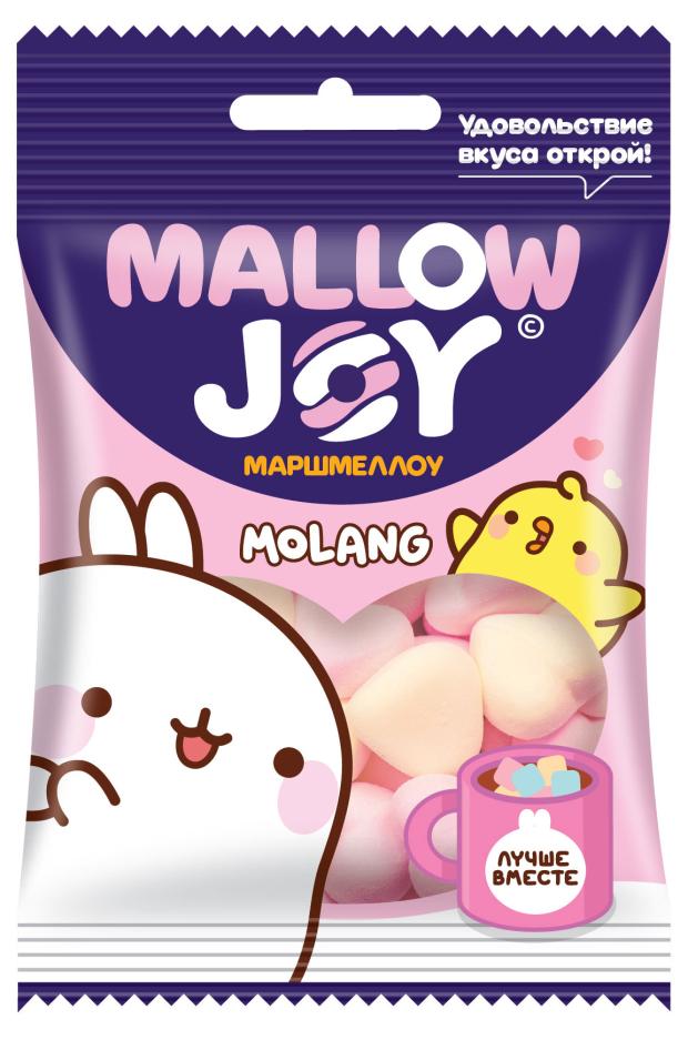 Маршмеллоу Mallow Joy Molang с ароматом черники и малины, 25 г