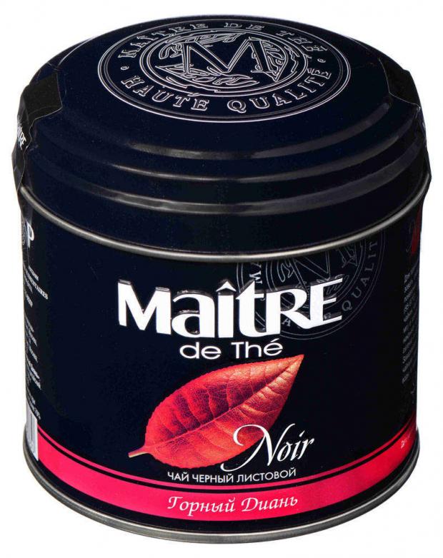 Чай черный Maitre de The Горный Диань листовой, 100 г