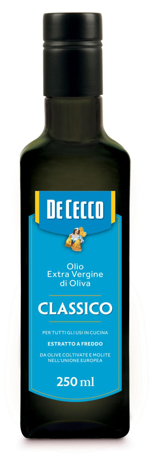 

Масло оливковое De Cecco нерафинированное, 250 мл