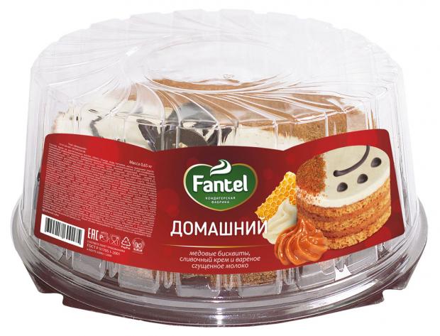 Торт бисквитный Fantel Домашний, 650 г