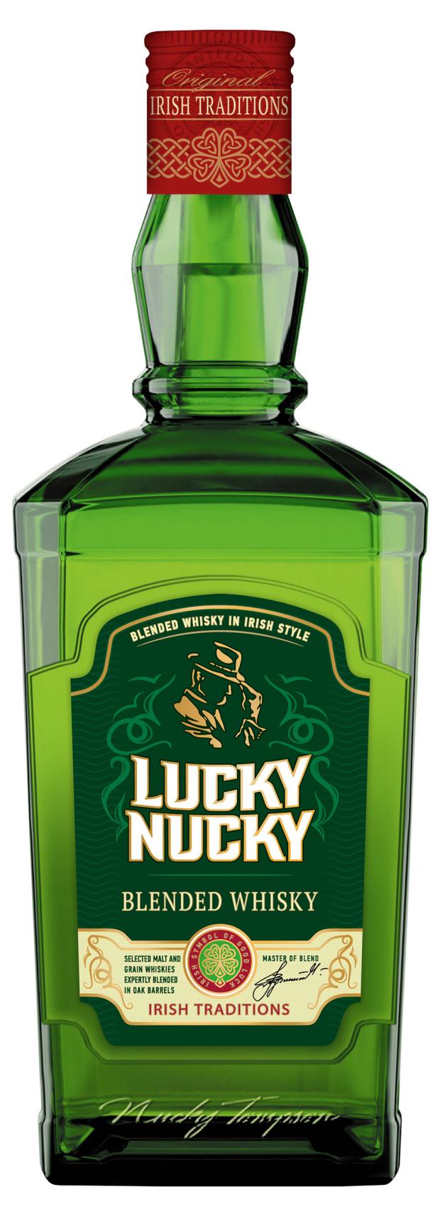 набор виски lucky nucky купажированный россия 0 45 л cola classic 0 7 л Виски Lucky Nucky купажированный Россия, 0,5 л