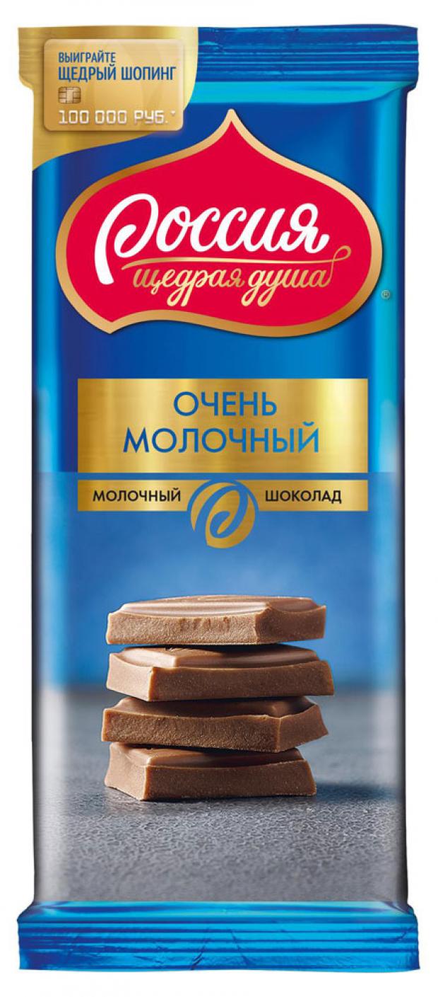 

Шоколад «Россия - Щедрая Душа!» молочный, 90 г