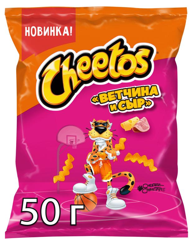 Снеки кукурузные Cheetos Ветчина и сыр, 50 г