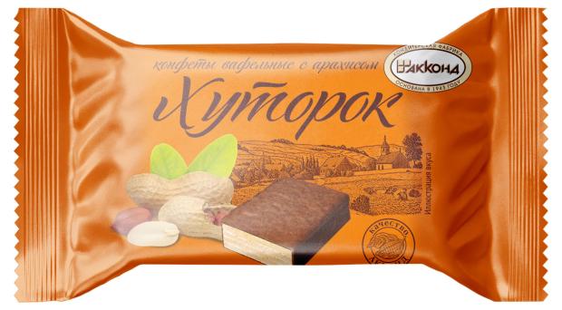 Конфеты вафельные АККОНД Хуторок, вес