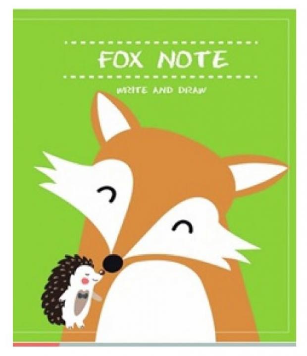 Блокнот Centrum Fox Note А6 в клетку 56 листов