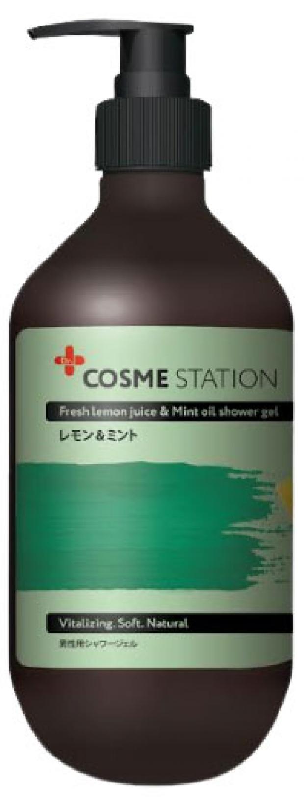 Cosme station гель для душа с экстрактом лимона и мяты, 500 мл