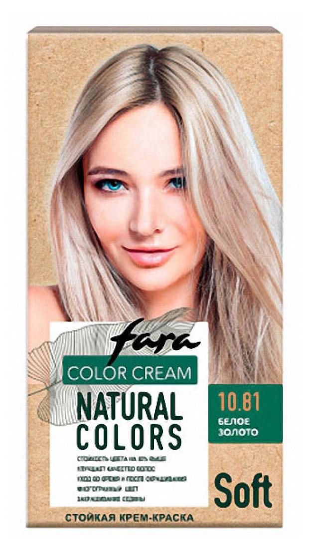 Краска для волос Fara Natural Colors Soft 353 белое золото, 117 г