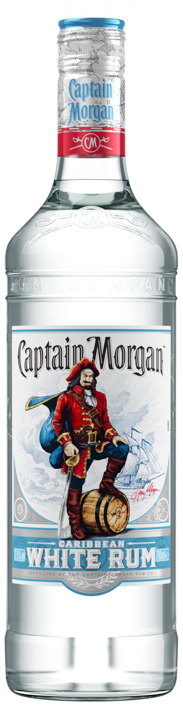 Ром Captain Morgan White Великобритания, 0,7 л