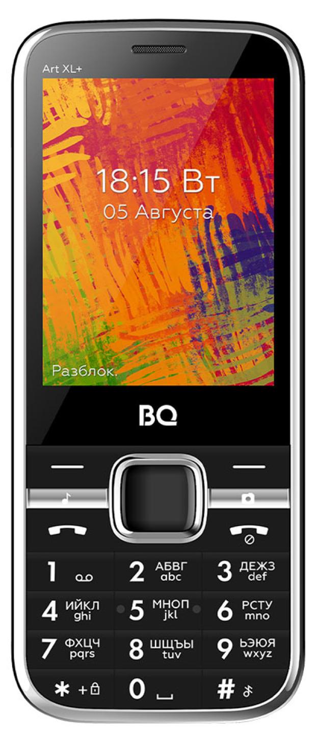 Мобильный телефон BQ 2838 Art XL+ Black телефон bq 2838 art xl 2 sim синий