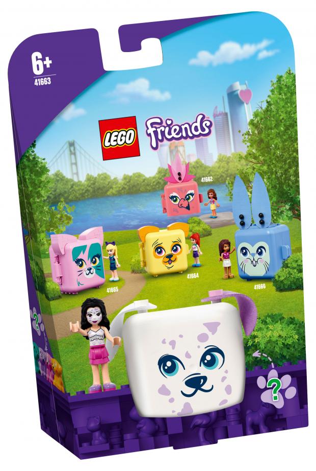 

Конструктор LEGO Friends 41663 Кьюб Эммы с далматином
