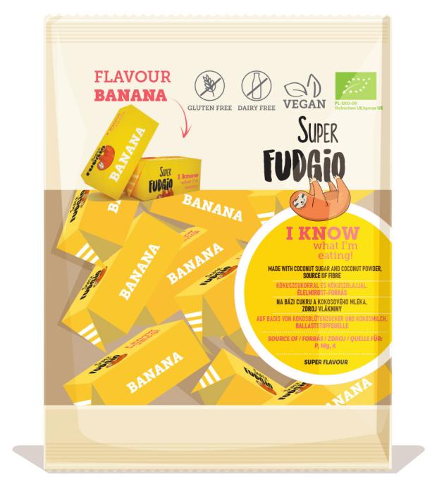 

Конфеты Super Fudgio Банановые, 150 г