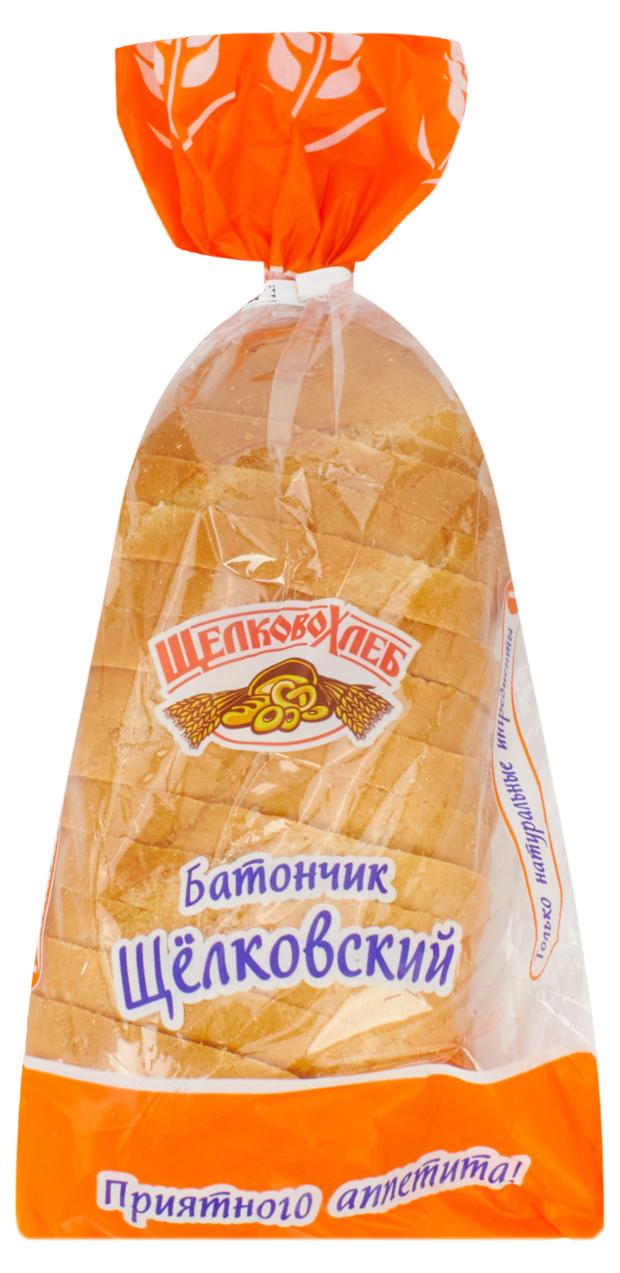 Батон пшеничный Щелковохлеб Щелковский нарезка, 200 г