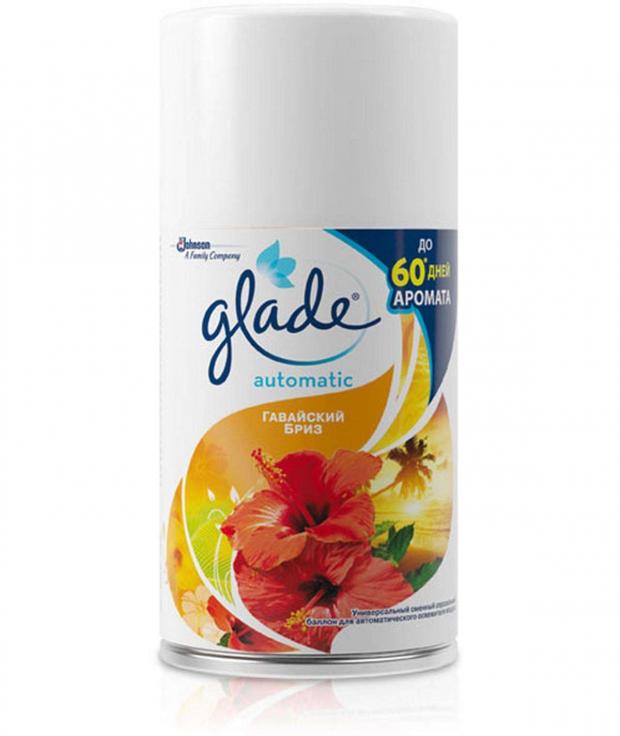 

Освежитель воздуха Glade Гавайский бриз сменный баллон, 269 мл