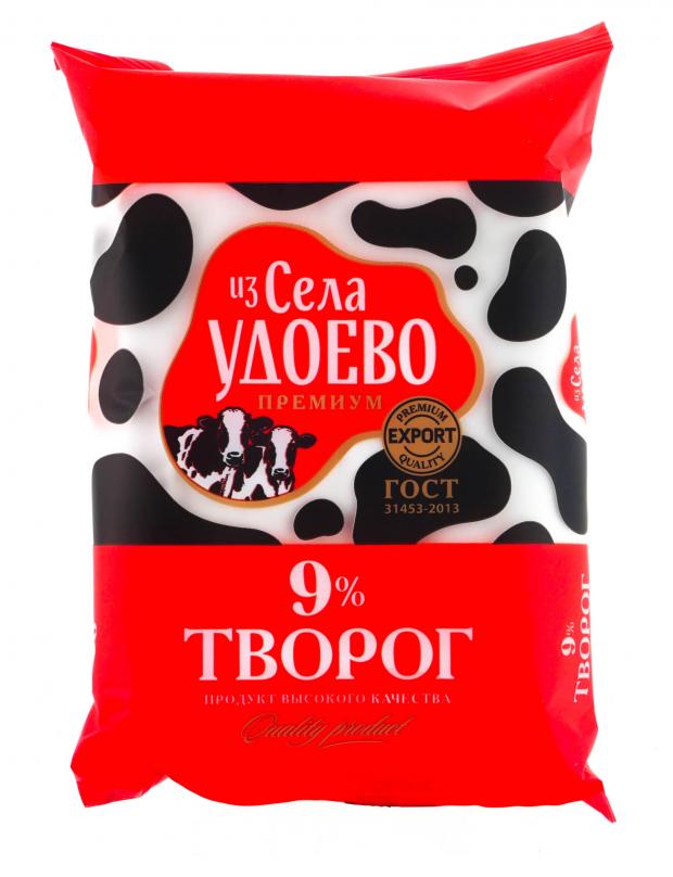 Творог Из села Удоево 9% БЗМЖ, 180 г