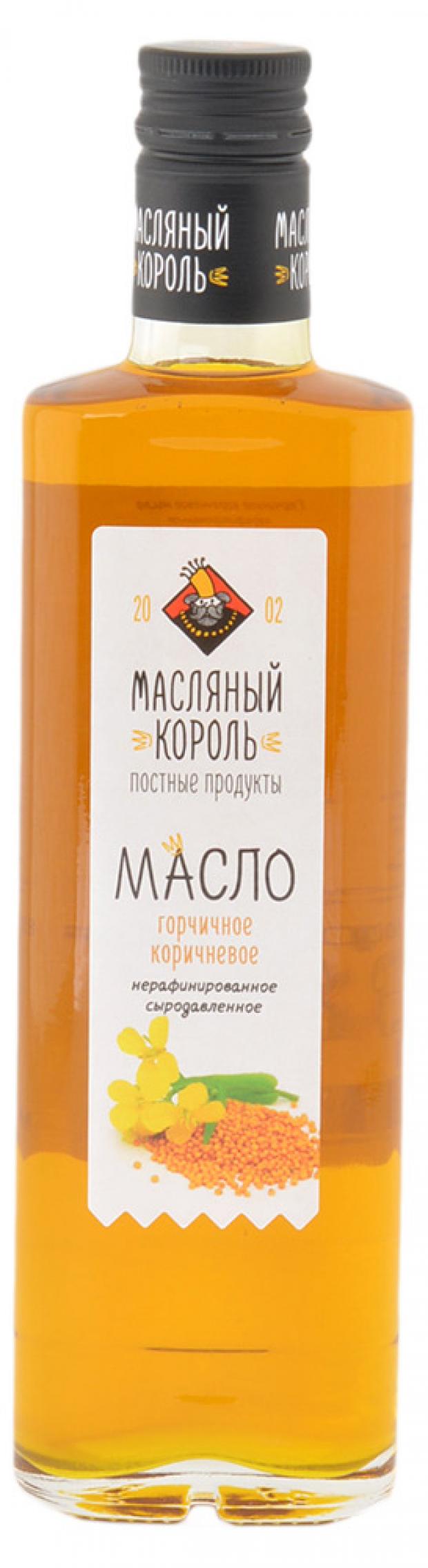 Масло горчичное Масляный король нерафинированное, 350 мл