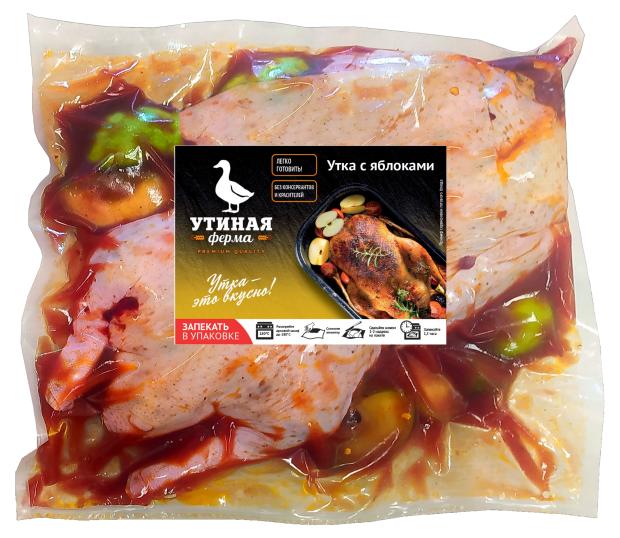 

Утка Утиная Ферма с яблоками, 1 упаковка ~2,25