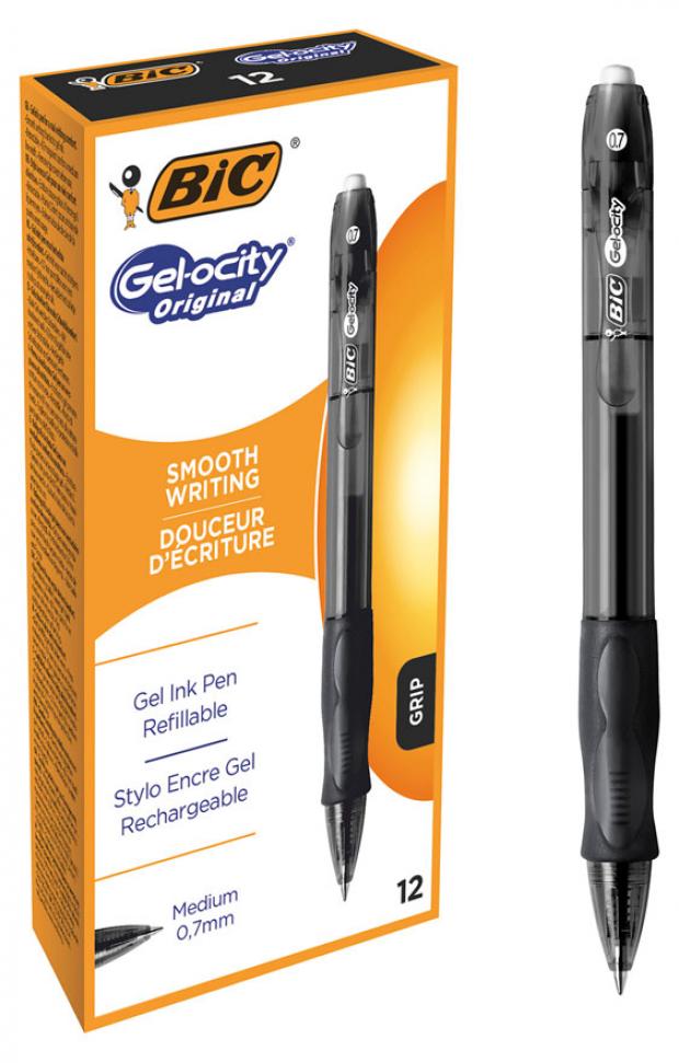

Ручка гелевая BIC Gel-ocity Original 0,7 мм, черная