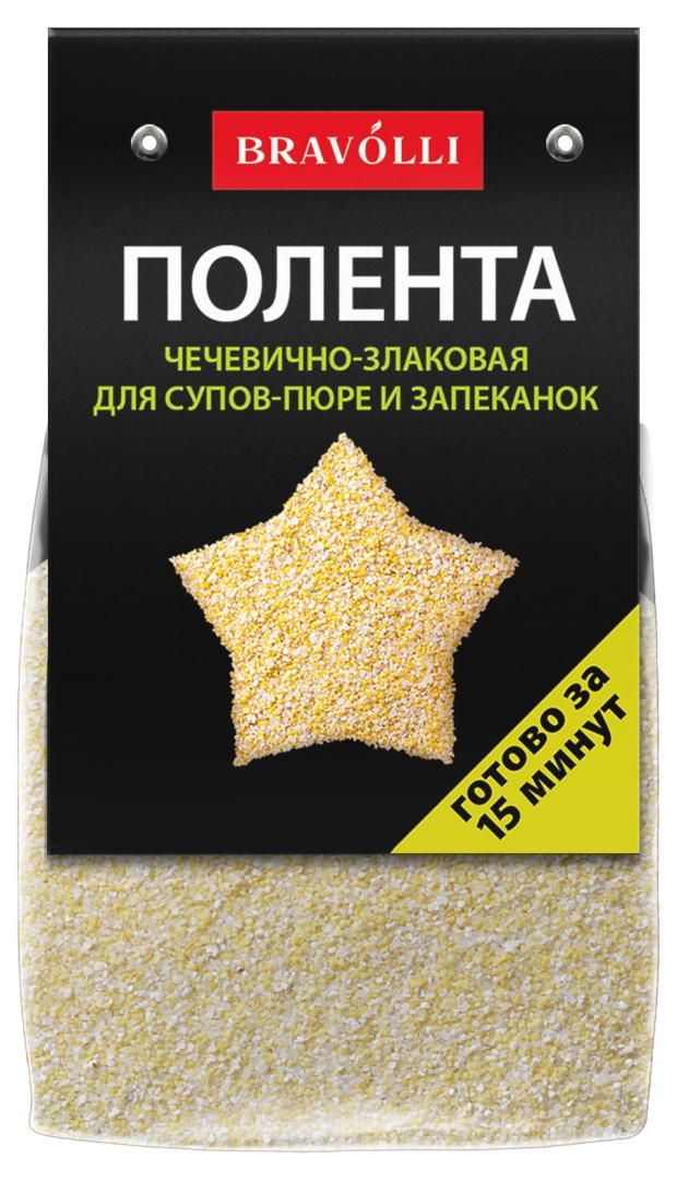 

Полента чечевично-злаковая Bravolli! для супов-пюре и запеканок, 300 г