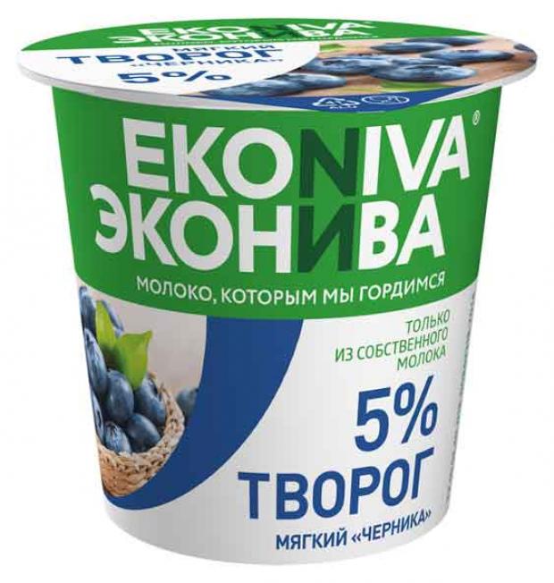 

Творог EkoNiva черника 5%, 125 г