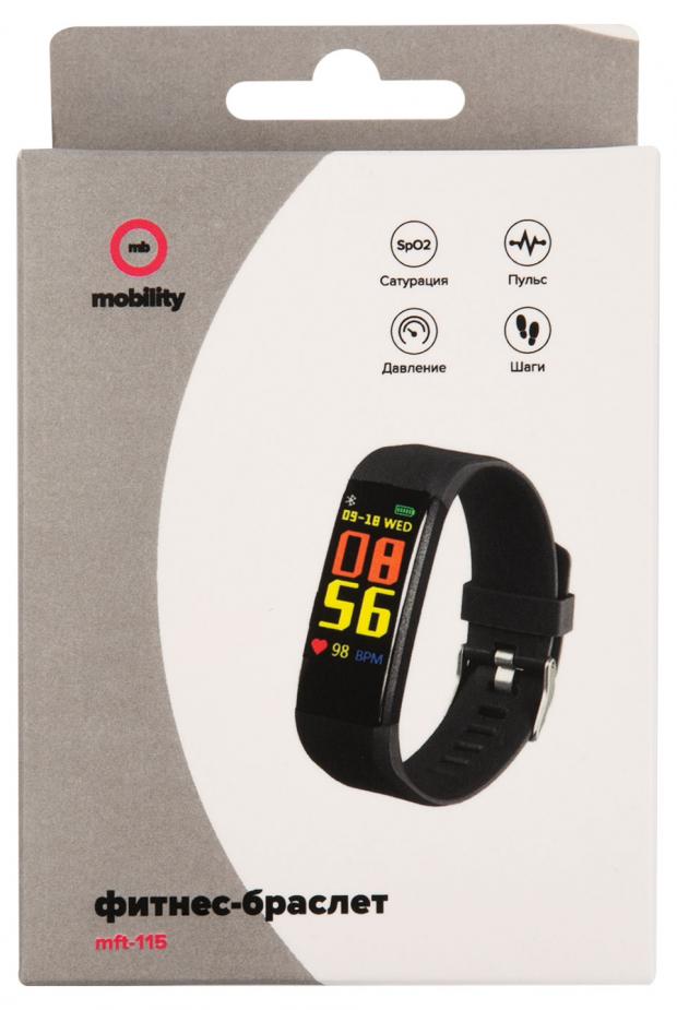 

Фитнес-браслет MB mObility mft-115 черный