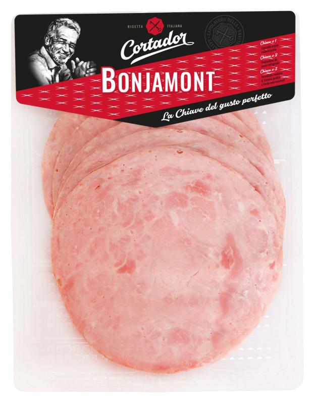 

Ветчина Cortador Bonjamon нарезка, 120 г