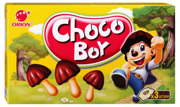 Печенье Orion Choco Boy, 135 г печенье choco boy чоко бой черная смородина 135 гр