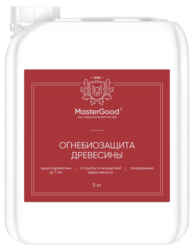 

Огнебиозащита древесины Master Good ОЗП Proff 1-2 группа тонированная, 5 кг