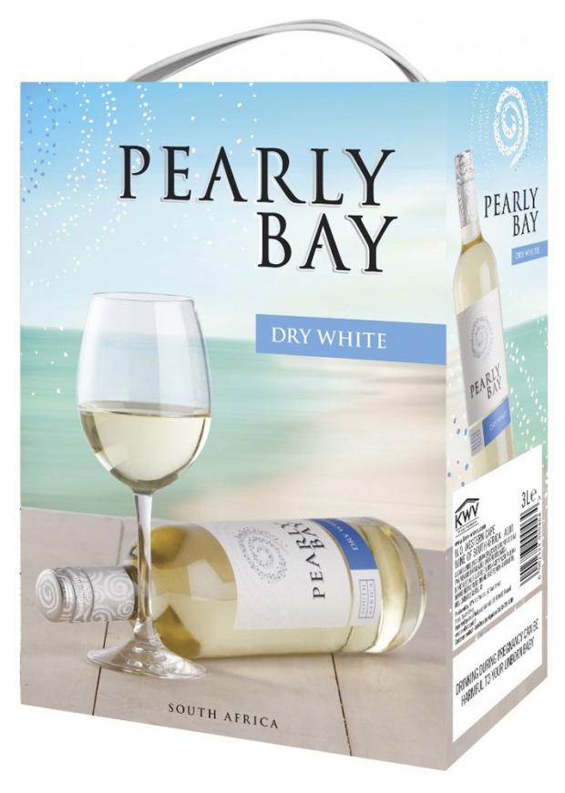 Вино Pearly Bay белое сухое ЮАР, 3 л вино pearly bay красное сухое юар 0 75 л