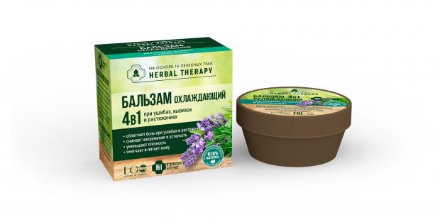 

Бальзам EO Laboratorie Охлаждающий при ушибах, вывихах и растяжениях 4в1, 50 мл