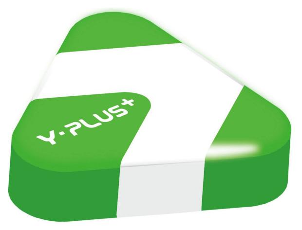 Ластик Y-Plus Fluo треугольный, 1 шт