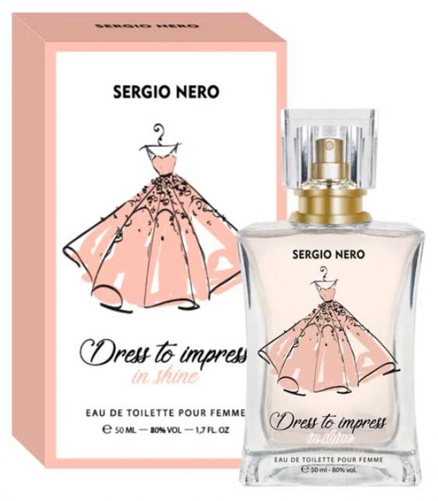 Tуалетная вода Sergio Nero Dress Impress Shine, 50 мл