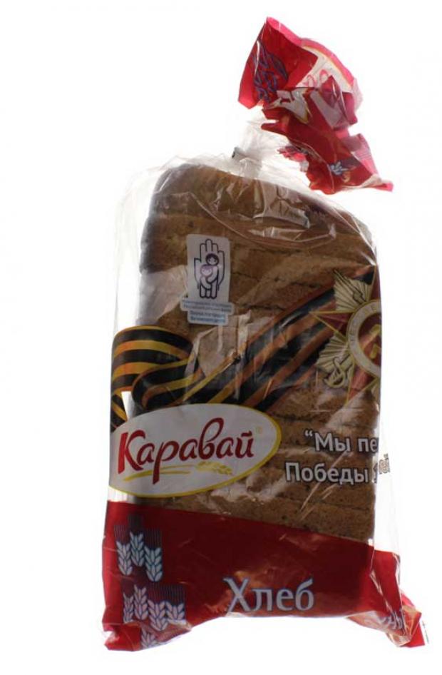 Хлеб ржано-пшеничный Каравай Традиционный нарезка, 690 г