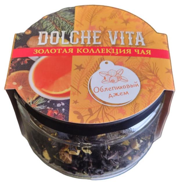 

Чай черный Dolche Vita Облепиховый джем, 50 г
