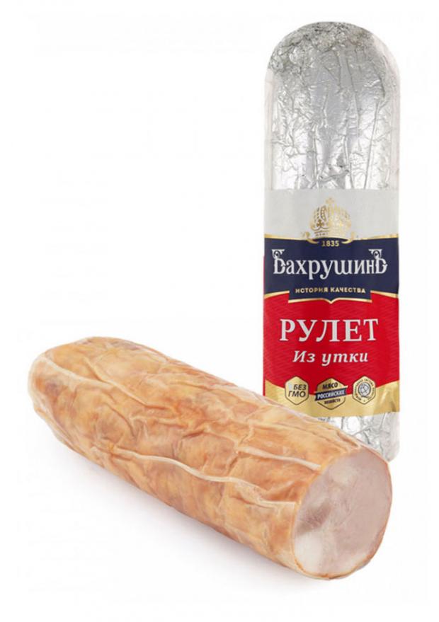 

Рулет из мяса утки «БахрушинЪ», 400 г