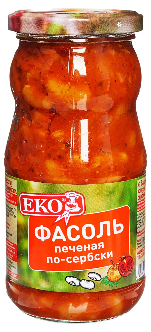 Фасоль Еко по-сербски печеная 510 г 154₽