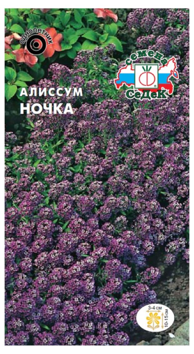 

Семена СеДеК АлиссумНочкаморской, 0,1 г
