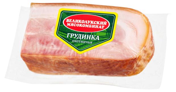 Грудинка варено-копченая Великолукский мясокомбинат Охотничья, 300 г